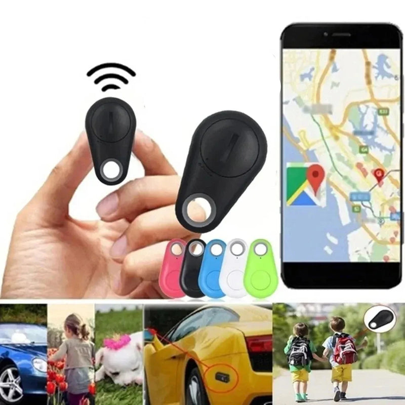 Localizador Inteligente Bluetooth 5.0 Mini GPS Anti-Perda para Cães, Crianças, Bolsas e Carteiras