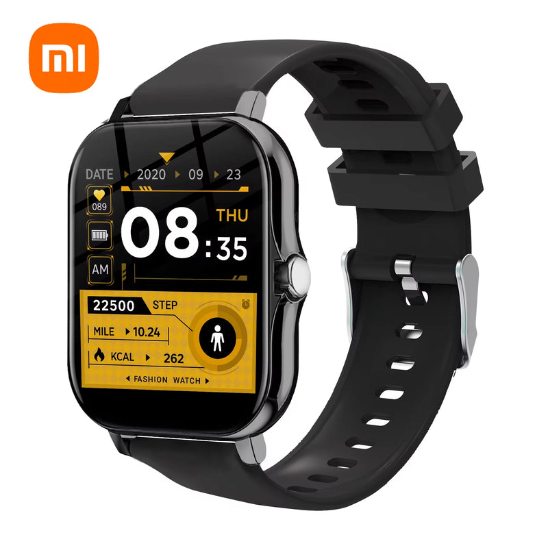 Xiaomi Smartwatch Unissex - Fitness, Monitor de Frequência Cardíaca, à Prova d'Água, Compatível com Android e iOS